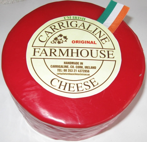 Der preisgekrönte halbfeste Schnittkäse Carrigaline Original von Irish Land. Der preisgekrönte halbfeste Schnittkäse Carrigaline Original von Irish Land.
