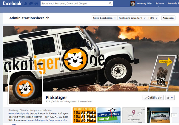 bei Facebook bietet plakatiger.de interessante Gutschein-Codes bei Facebook bietet plakatiger.de interessante Gutschein-Codes