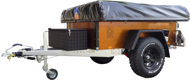 Der OffRoader von 3DOG camping als Sondermodell „Burnt-Orange“ Der OffRoader von 3DOG camping als Sondermodell „Burnt-Orange“