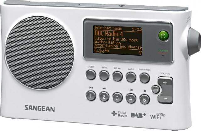 Sangean WFR-28: Hybridradio für Netz- und Akkubetrieb. Sangean WFR-28: Hybridradio für Netz- und Akkubetrieb.
