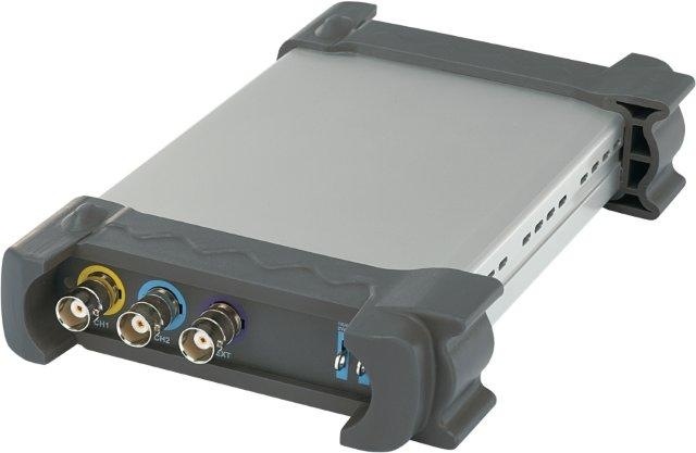 Der Oszilloskopvorsatz von Voltcraft® macht einen Windows®-kompatiblen Computer mit USB-Schnittstell Der Oszilloskopvorsatz von Voltcraft® macht einen Windows®-kompatiblen Computer mit USB-Schnittstell