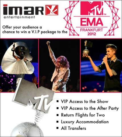 MTV Europe Music Awards VIP Tickets