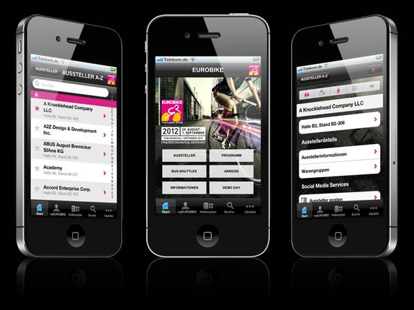 EUROBIKE App 2012