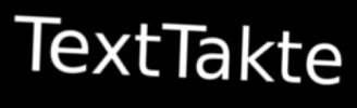 Logo: TextTakte