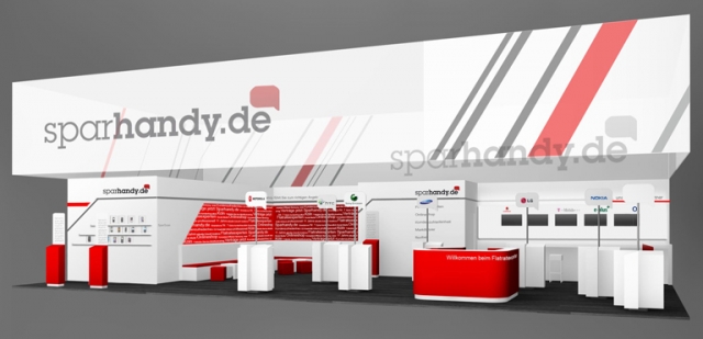 Der IFA-Messestand von Sparhandy.de Der IFA-Messestand von Sparhandy.de