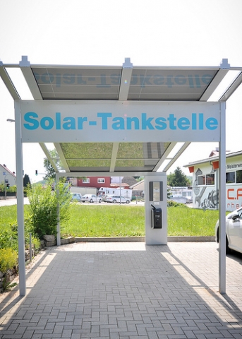 Solar-Carport mit Tankstelle von der Wigatec GmbH aus Sinsheim-Reihen