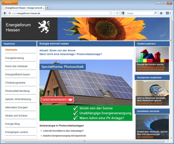 Mit Köpfchen gegen steigende Energiepreise. Onlineportal Energieforum-Hessen.de bietet umfangreiche Mit Köpfchen gegen steigende Energiepreise. Onlineportal Energieforum-Hessen.de bietet umfangreiche