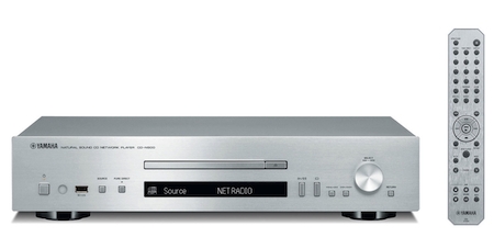 Der Yamaha Network-CD-Player CD-N500 vereint CD-Player und Medienstreaming aus dem Heimnetzwerk