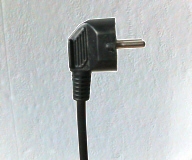 Stromstecker der Lampe Stromstecker der Lampe