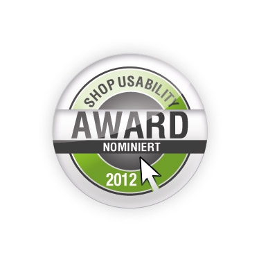 Shop Usability Award 2012 Nominierung