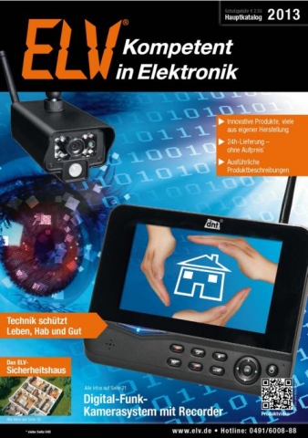 Der ELV-Hauptkatalog 2013 Der ELV-Hauptkatalog 2013