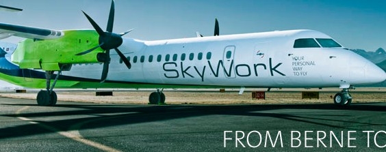 Flugzeug von SkyWork Airlines (Quelle: Webseite)