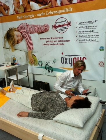 innovatives Schlafen auf der PARACELSUS MESSE innovatives Schlafen auf der PARACELSUS MESSE