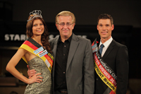 Miss und Mister Bremen, v.l. Paulina Kaluza, Peter Schneider und Maik Soetbeer (c) Waterfront Bremen