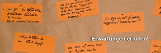 Welche Erwartungen können wir erfüllen?