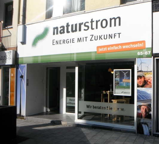 Kölner naturstrom-Laden_Quelle - NATURSTROM AG Kölner naturstrom-Laden_Quelle - NATURSTROM AG