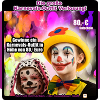 Die große Karnevals-Outfit Verlosung