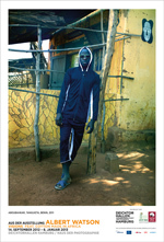 Deichtorhallen-Plakat: Albert Watson „Aboubahkar, Tanguieta, Benin, 2011