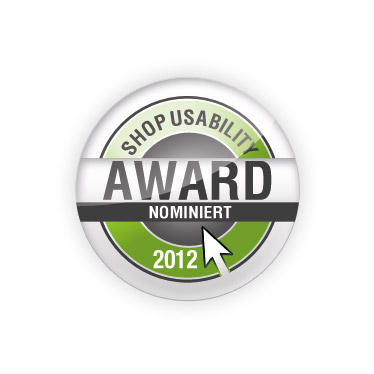 handytick.de - für den Shop Usability Award nominiert