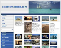 Screenshot Reisefernsehen.com Screenshot Reisefernsehen.com