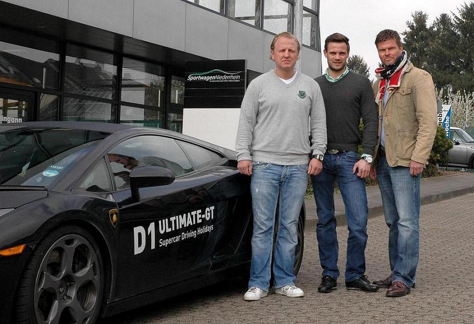 Dirk Spychala (Sportwagen Niederrhein), Tim Daum (D1 Ultimate-GT), Felix Wille (H&S Consult)