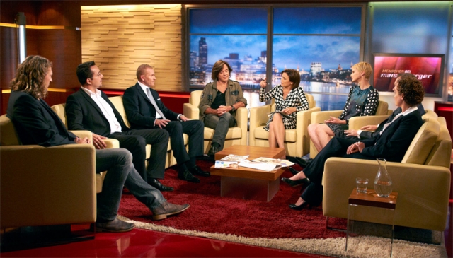 Martin Limbeck (3. v. l.) diskutiert bei Menschen bei Maischberger Martin Limbeck (3. v. l.) diskutiert bei Menschen bei Maischberger