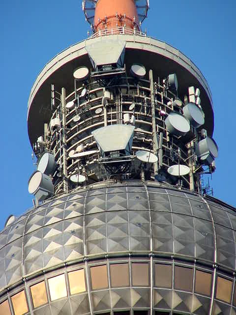 Eine von rund 800 e*Message-Sendestationen in Deutschland: Berliner Fernsehturm