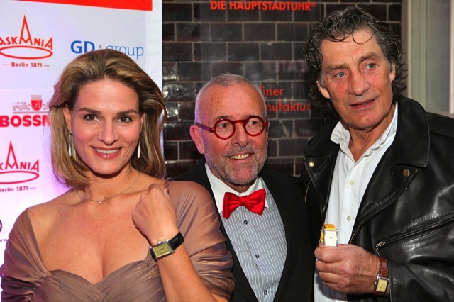 v.l.n.r.: Susann Uplegger, Leonhard R. Müller und Winfried Glatzeder v.l.n.r.: Susann Uplegger, Leonhard R. Müller und Winfried Glatzeder