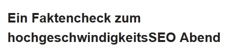 hochgeschwindigkeitsSEO Faktencheck von hochgeschwindigkeitsSEO.org hochgeschwindigkeitsSEO Faktencheck von hochgeschwindigkeitsSEO.org