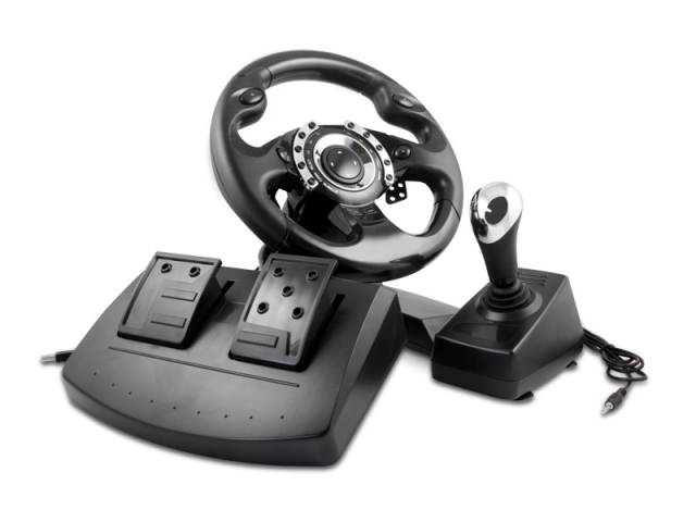 Lioncast Racing Wheel Set for PS3 and PC Lioncast Racing Wheel Set for PS3 and PC