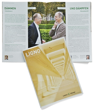 Das neue Magazin LIGNO von Lignotrend Das neue Magazin LIGNO von Lignotrend