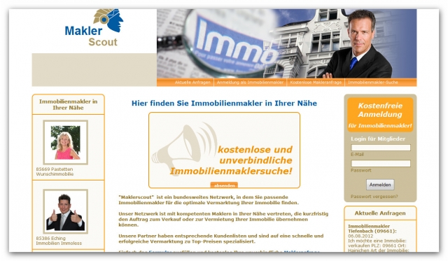 Online-Netzwerk für Makler Online-Netzwerk für Makler