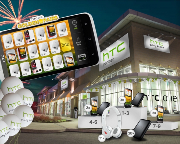 HTC bedankt sich bei seinen Partnern für zwei Jahre Treue mit einem großen Gewinnspiel. HTC bedankt sich bei seinen Partnern für zwei Jahre Treue mit einem großen Gewinnspiel.