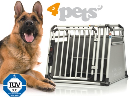 Die weltweit erste TÜV-geprüfte Hundebox 