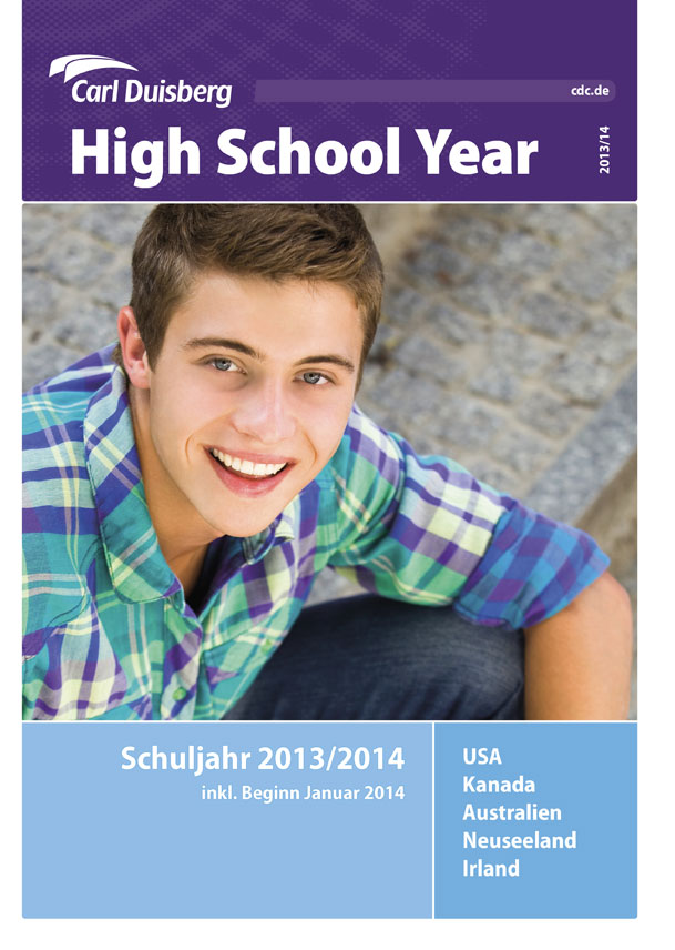 Die neue High School Year Broschüre der Carl Duisberg Centren
