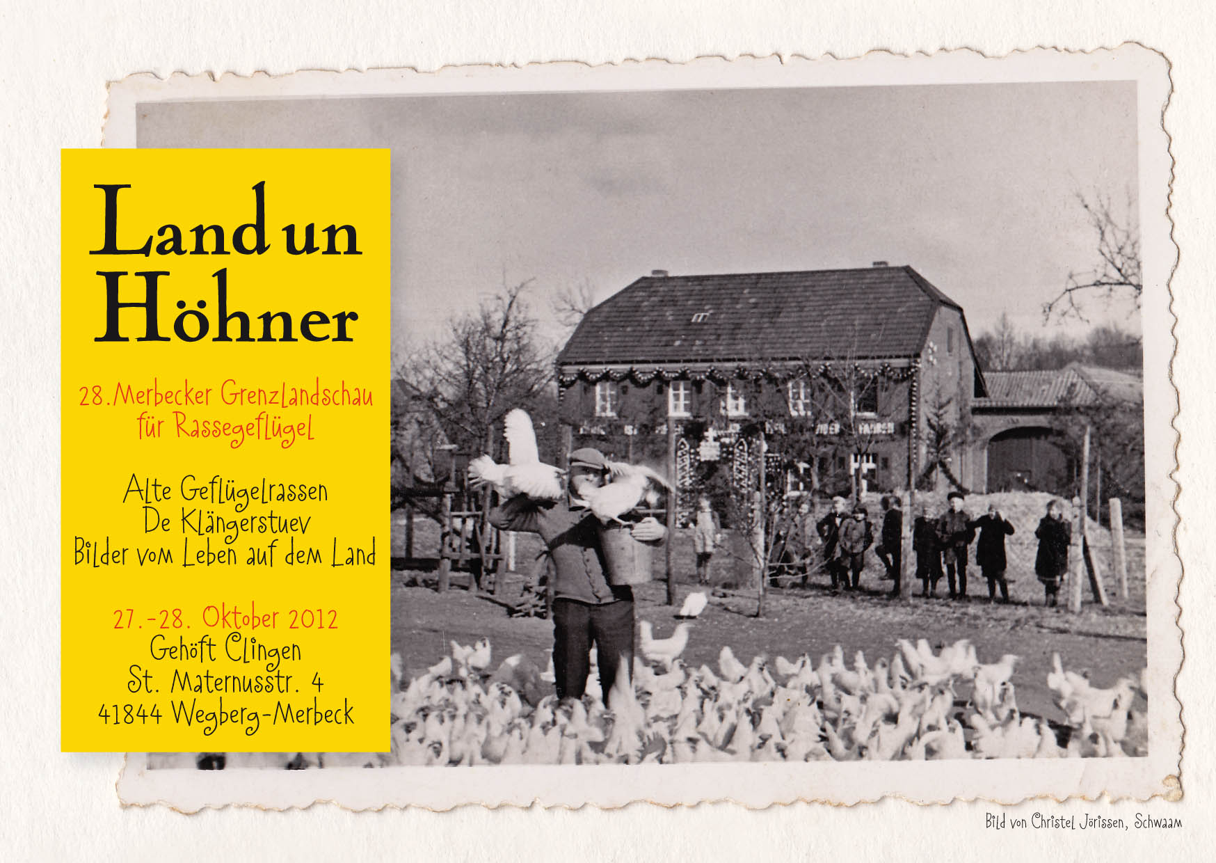 Land un Höhner. Die größte Rassegeflügelschau im Rheinland. Land un Höhner. Die größte Rassegeflügelschau im Rheinland.
