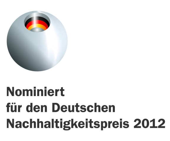 Logo - Nominierung Deutscher Nachhaltigkeitspreis 2012