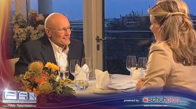 Rüdiger Nehberg zu Gast bei Tischgespräch mit Susan Stahnke Rüdiger Nehberg zu Gast bei Tischgespräch mit Susan Stahnke
