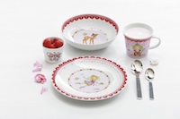 Kindergeschirr mit Lillifee Motiv