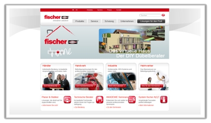 Relaunch www.fischer.de Relaunch www.fischer.de