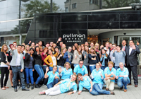 Beim ACCOR Welcome Day in Köln gingen 50 Auszubildende an den Start. Bild: Claudia Wingens Beim ACCOR Welcome Day in Köln gingen 50 Auszubildende an den Start. Bild: Claudia Wingens