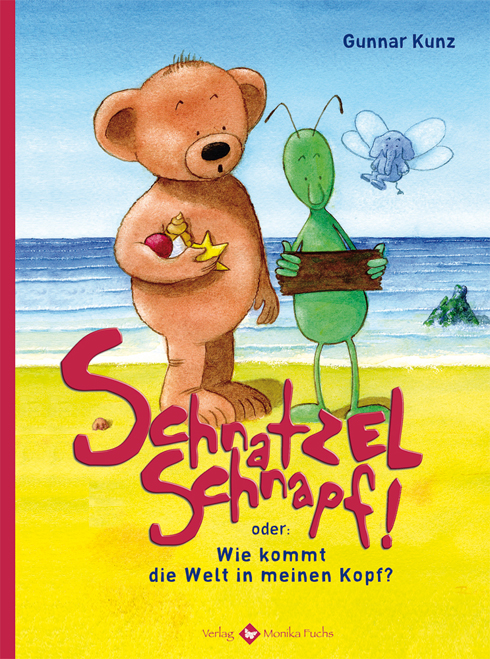 Krümel und Hopsa überlegen: Was könnte das bloß sein ? ein Schnatzelschnapf? Krümel und Hopsa überlegen: Was könnte das bloß sein ? ein Schnatzelschnapf?