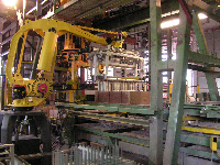 Die neuste Verfüllstation für die Mauerwerksschienen, Bisomark und Bisorocket im Steinwerk der Dr. C