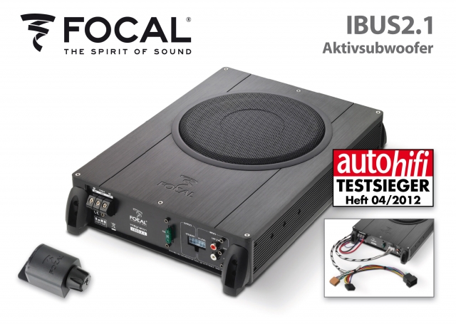 Focals Aktivsubwoofer IBUS 2.1: auf Anhieb Testsieger Focals Aktivsubwoofer IBUS 2.1: auf Anhieb Testsieger