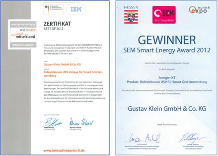 Zertifikat Best of 2012 // SEM Award 2012