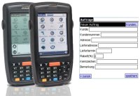 Barcode PDA mit „Mobiler Auftragserfassung“ Barcode PDA mit „Mobiler Auftragserfassung“