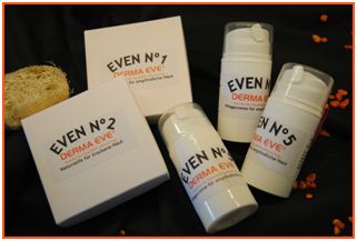 Produktserie EVEN - exklusiv bei DERMA EVE® (Photo © news verlag)