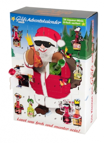 Türchenöffnen, Gräf's Liqueur-Mini rausziehen. Genießen! Türchenöffnen, Gräf's Liqueur-Mini rausziehen. Genießen!