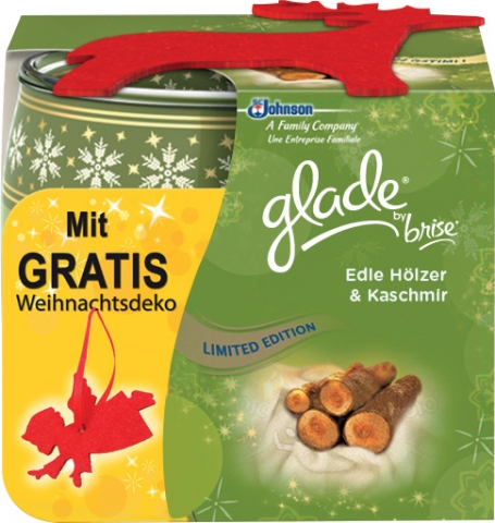 Glade by Brise Duftkerze Edle Hölzer und Kaschmir Glade by Brise Duftkerze Edle Hölzer und Kaschmir