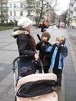 Interview auf dem Helmholtzplatz